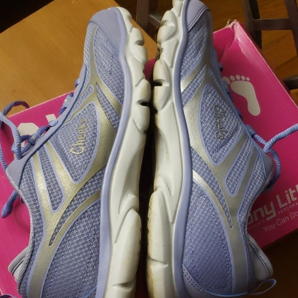 Cheeks Multi Sports Gel Trainers Size 9W - Picture 4 of 8